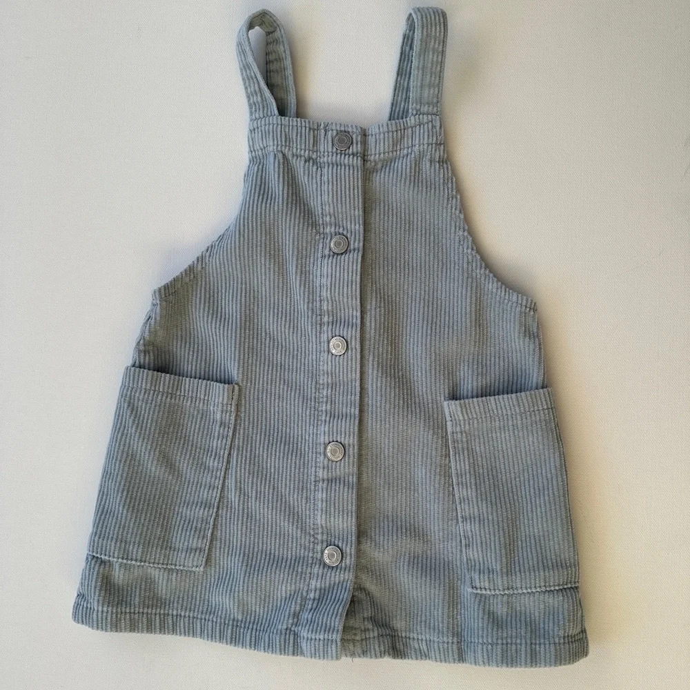 Zara girl’s | Stylish Corduroy Jumper Dress. | Size 2-3T. - Picture 2 of 5